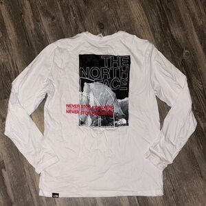 NorthFace men’s never stop exploring long sleeve shirt - medium / NWOT